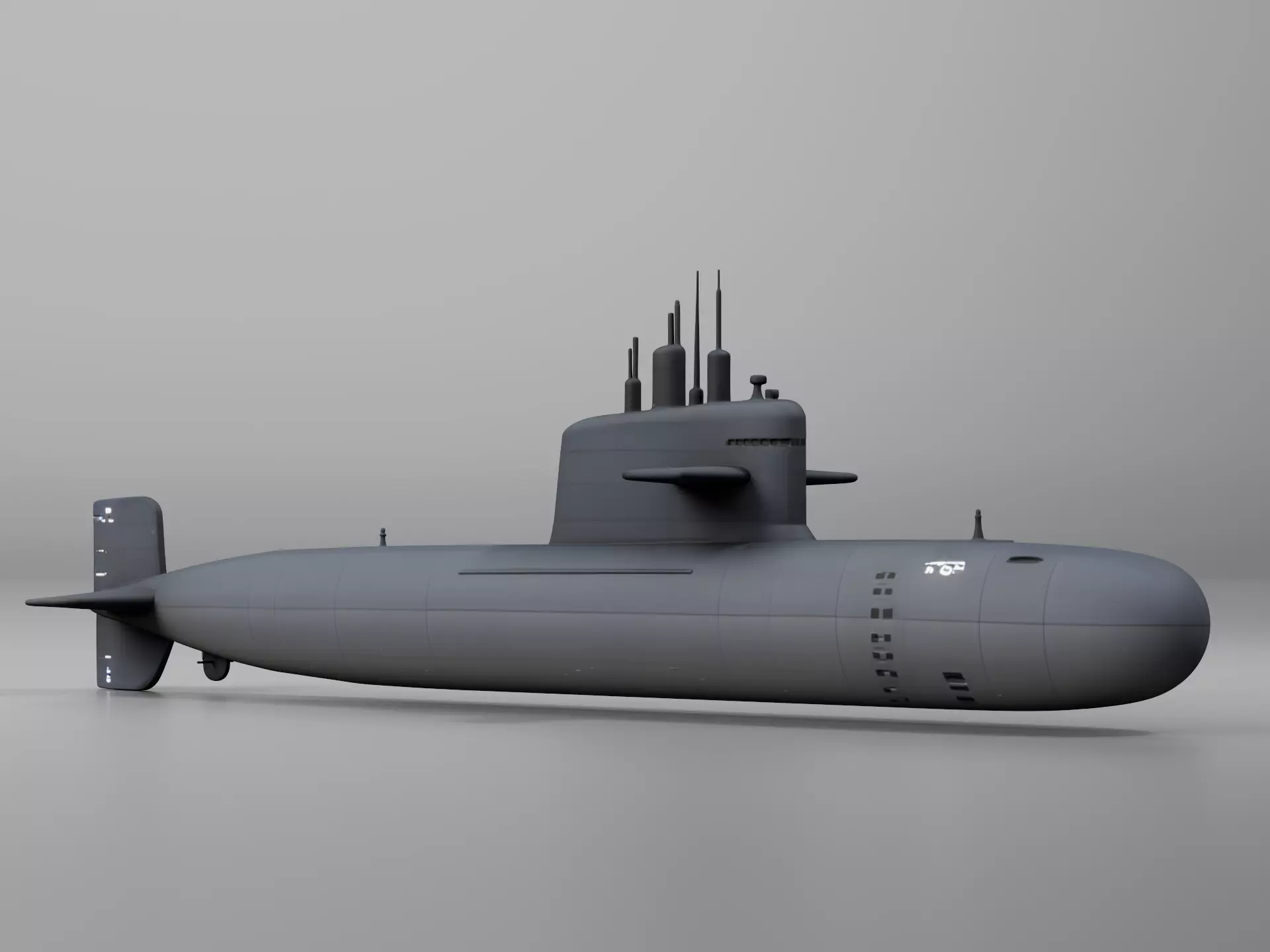 Virginia class SSN 3D print model