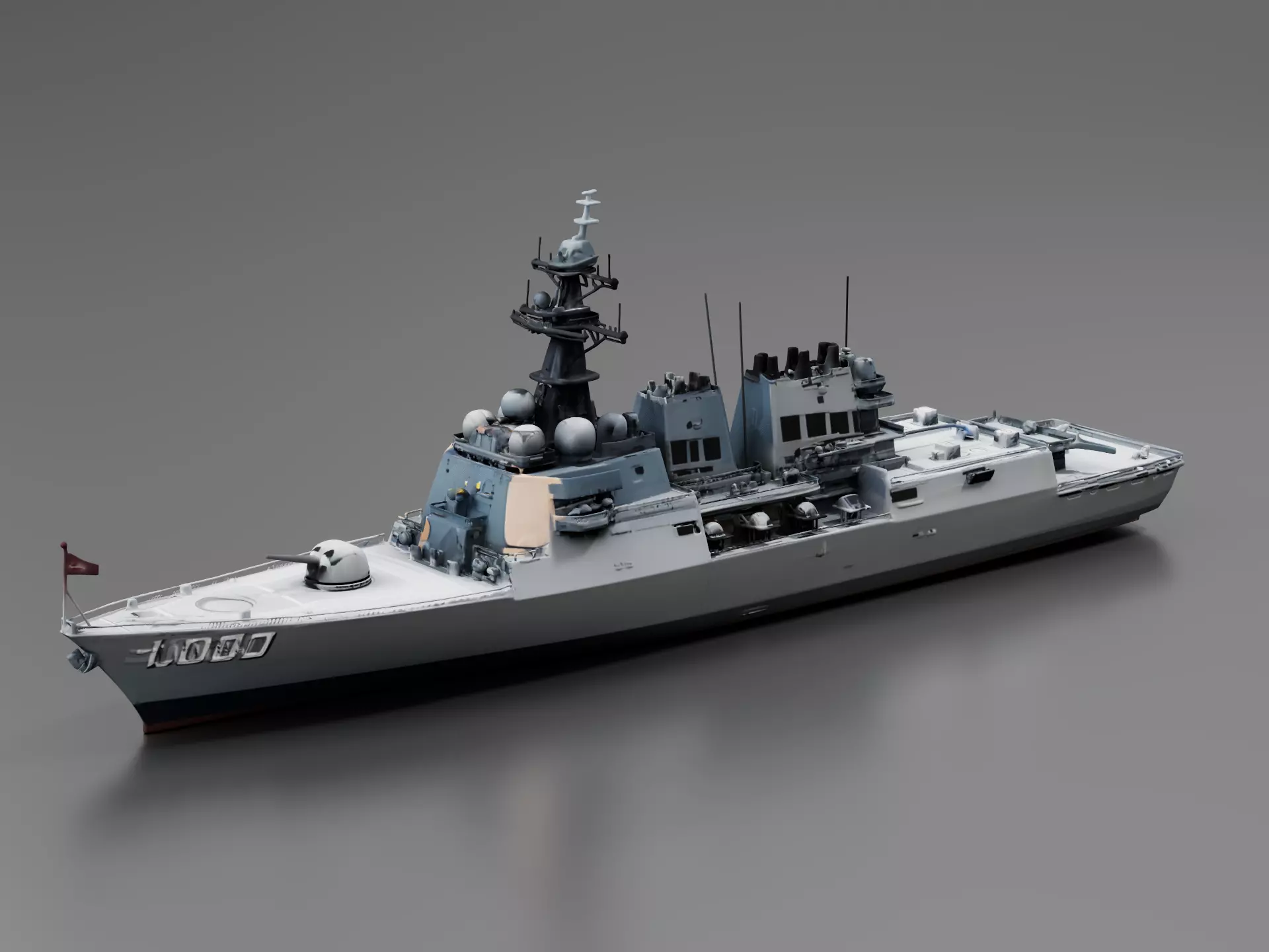Zumwalt DDG1000 3D print model