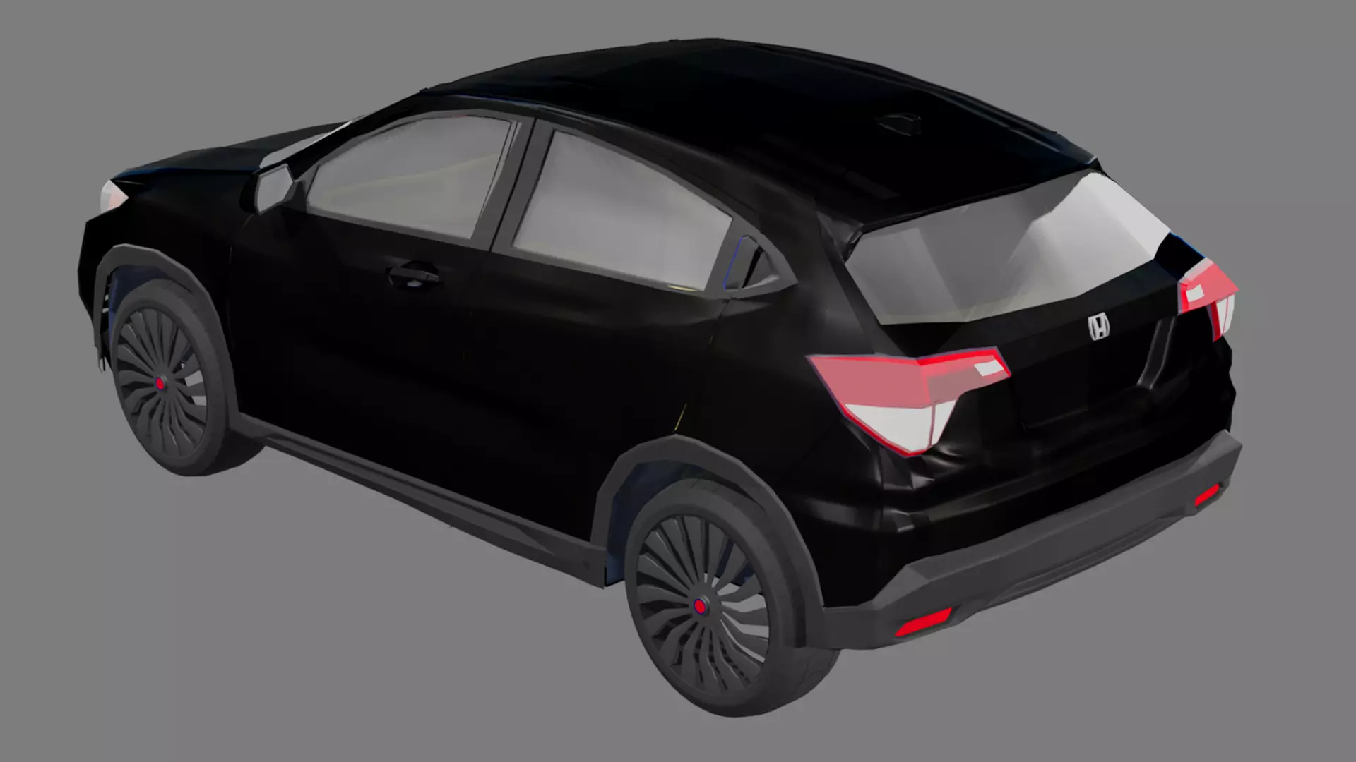 Honda HRV 2015 Tire Modified 3D model