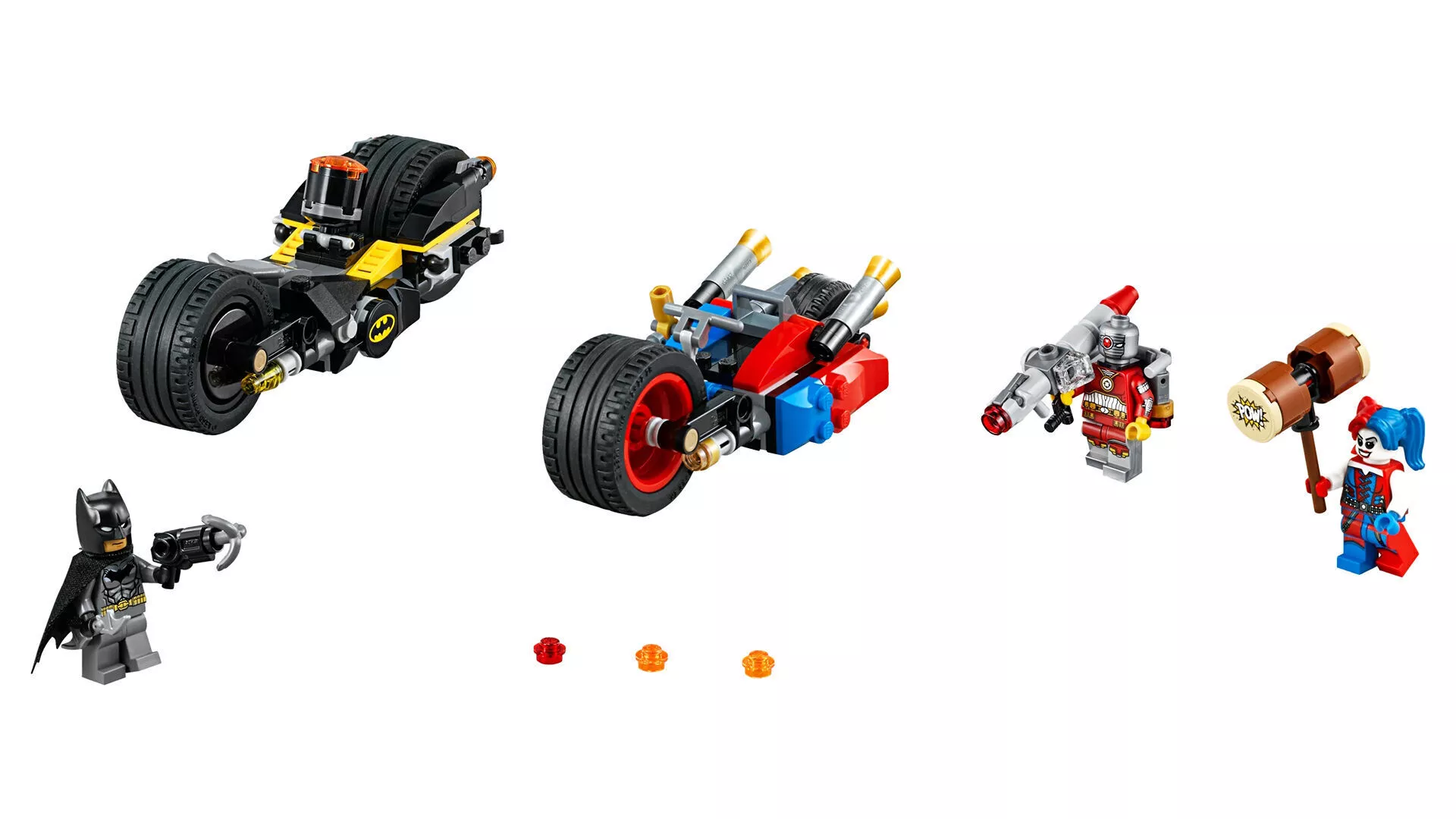 TwindBricks3D - 76053 Batman Gotham City Cycle Chase 3D print model
