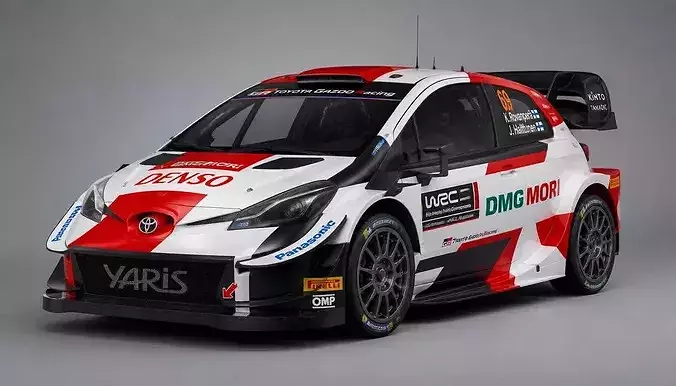 Toyota Gazoo Racing Yaris WRC Rally Car