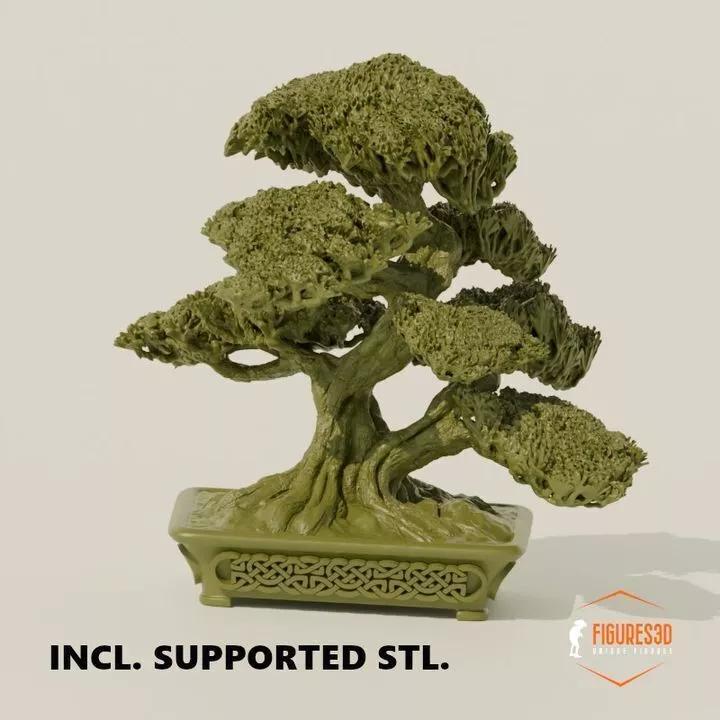 bonsai tree 10 3D print model
