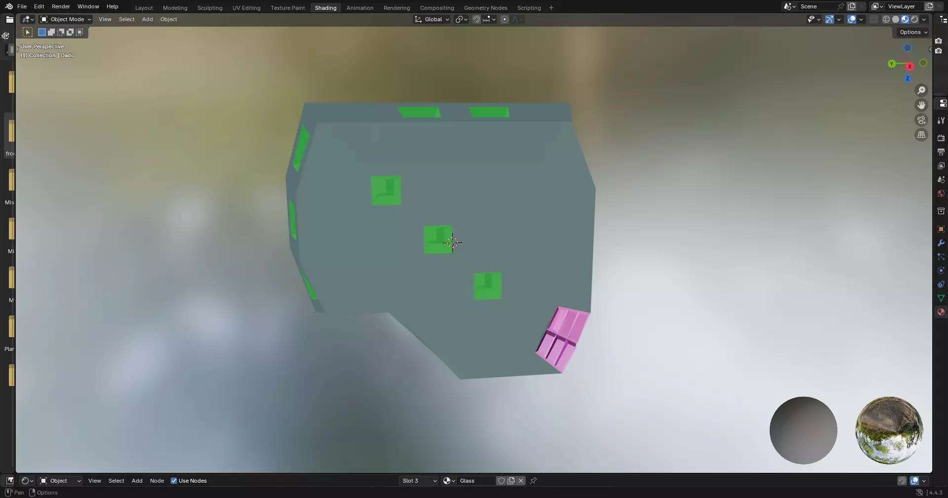 Smiling die Dado sonriente 3D print model