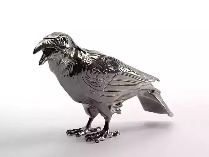 Raven Sculpture
