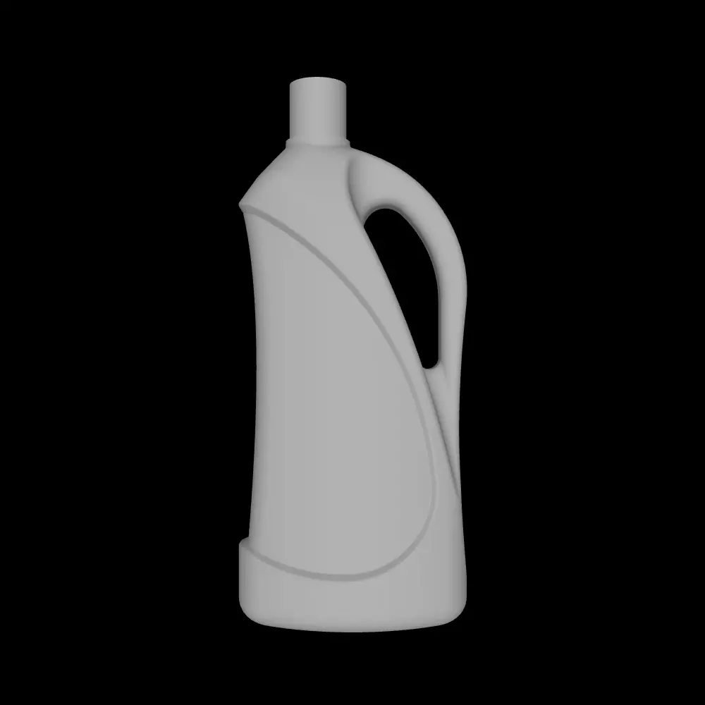 Household Container Bottle Miniature bottle 3D print model
