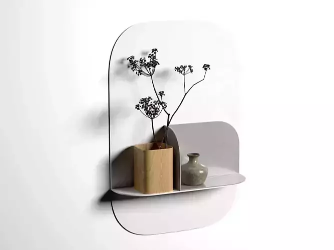 Okewa Shelf and Awha Bookends