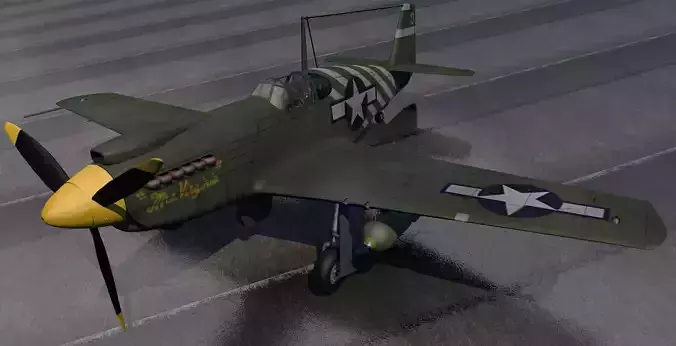 North American P-51A Mustang