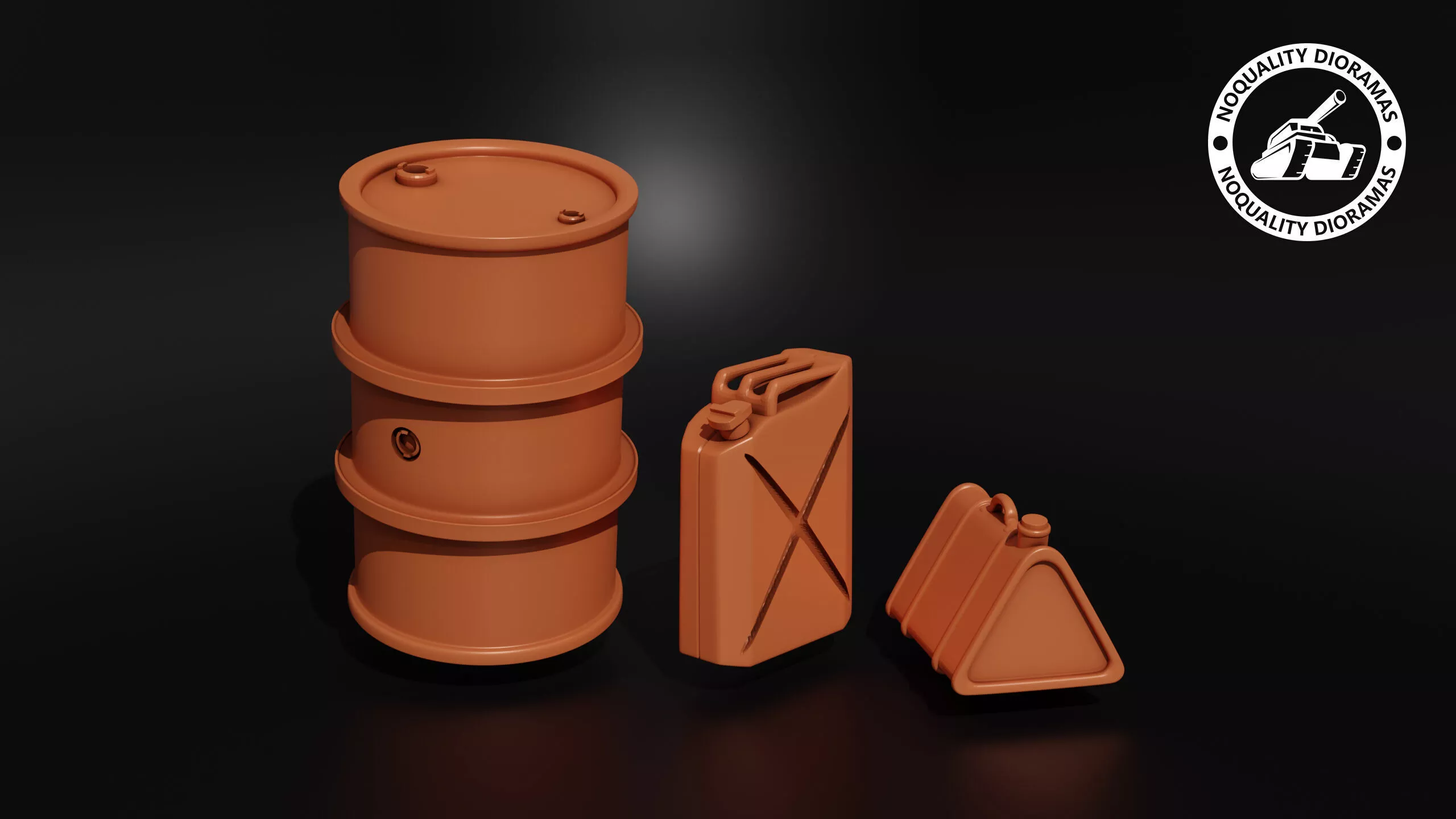 German Army Equipment Set 3D print model