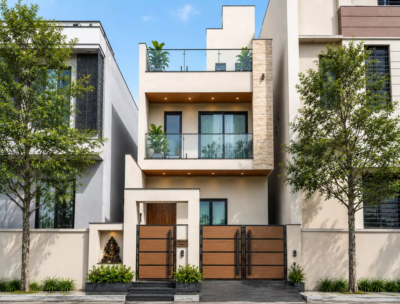 Residential Exterior 3D Model 3D print model