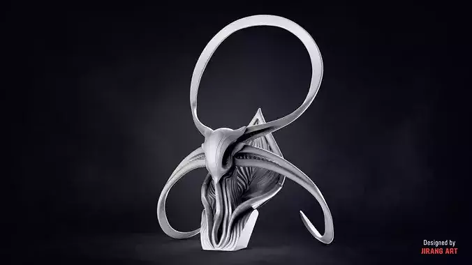 BIOFORGE - VOID HEAD - STL OBJ