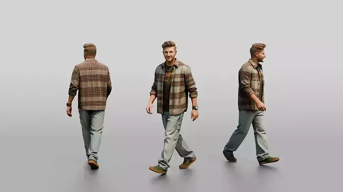 Grunge Skater Man 09