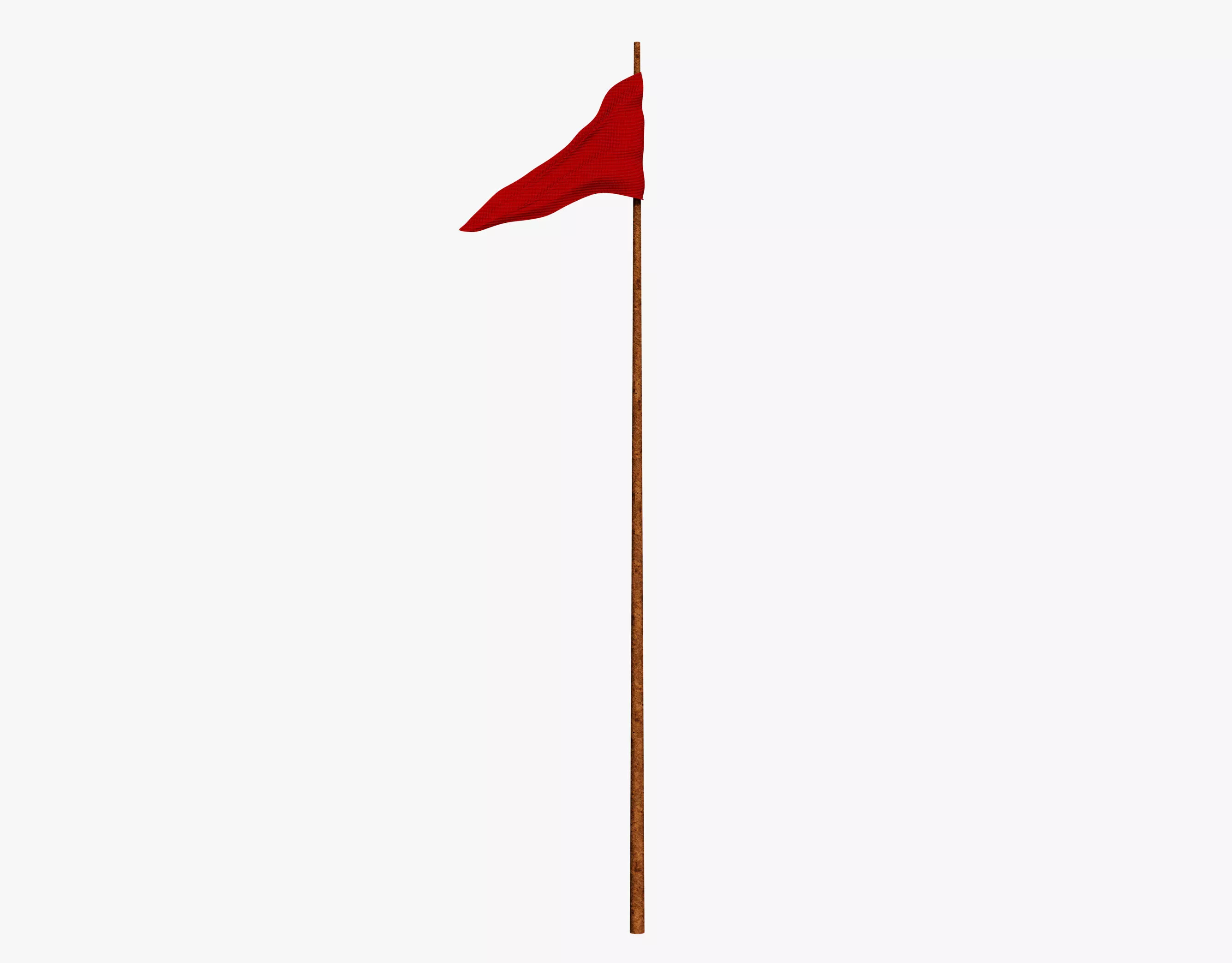 Free ancient flag Free 3D model