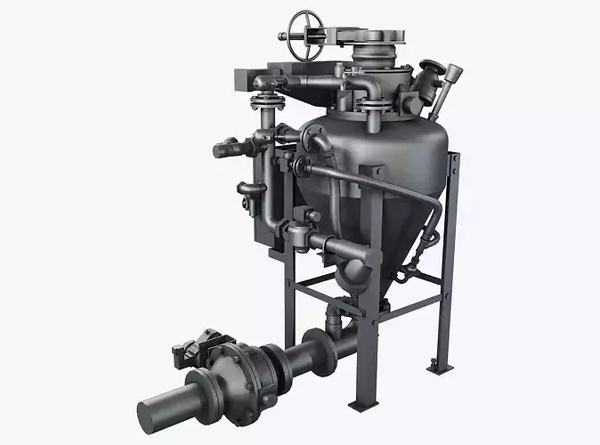 Densphase Pump 12 8 6 M1 Low Poly