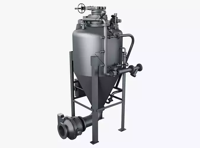Densphase Pump 100 12 12 M1 Low Poly