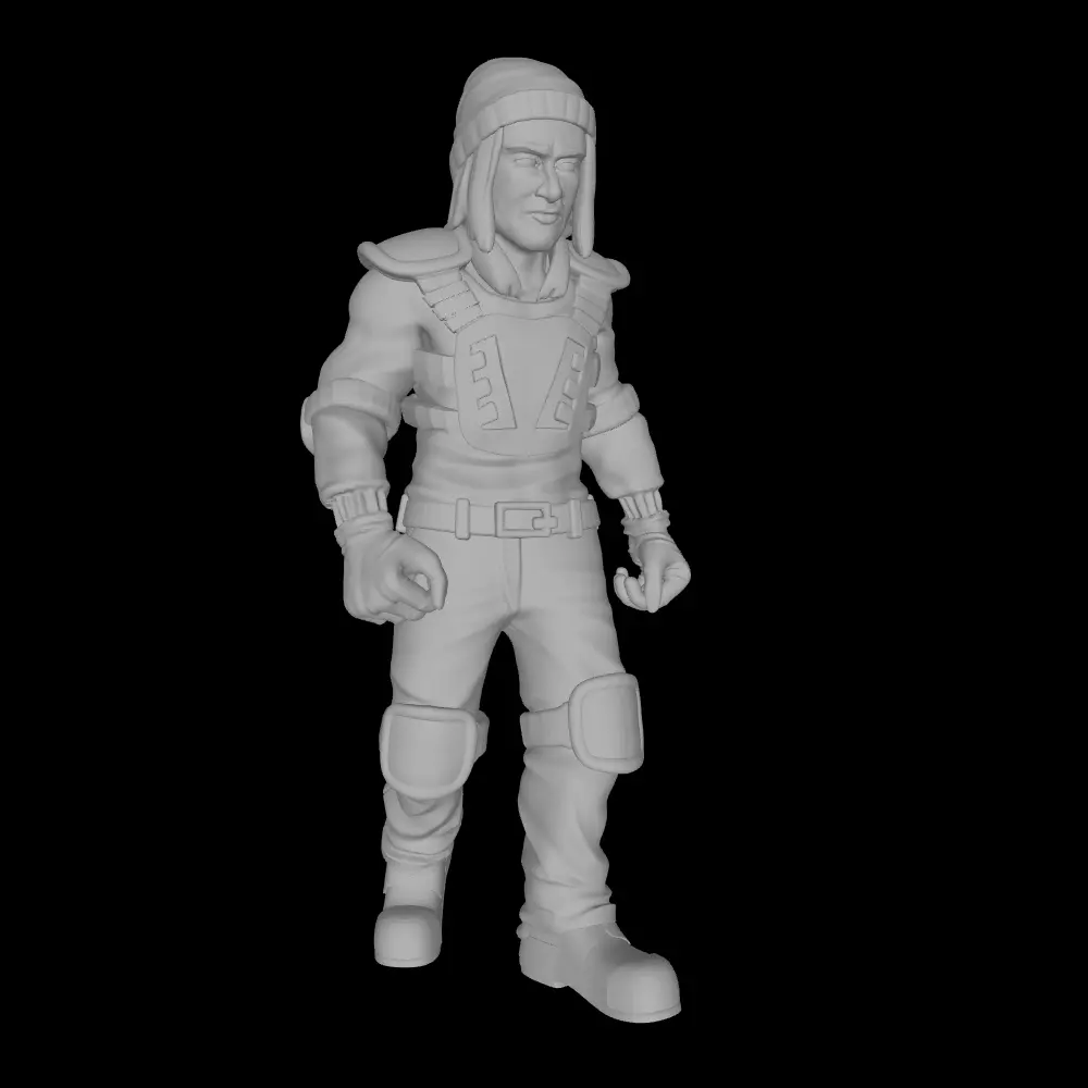 MARCO THE WALKING DEAD TWD 3D print model