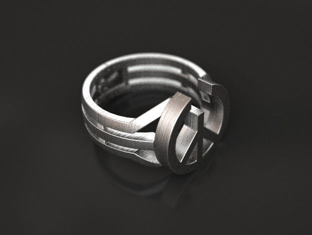 Final war  original ring 3D print model_7
