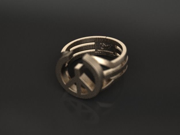 Final war  original ring 3D print model_9