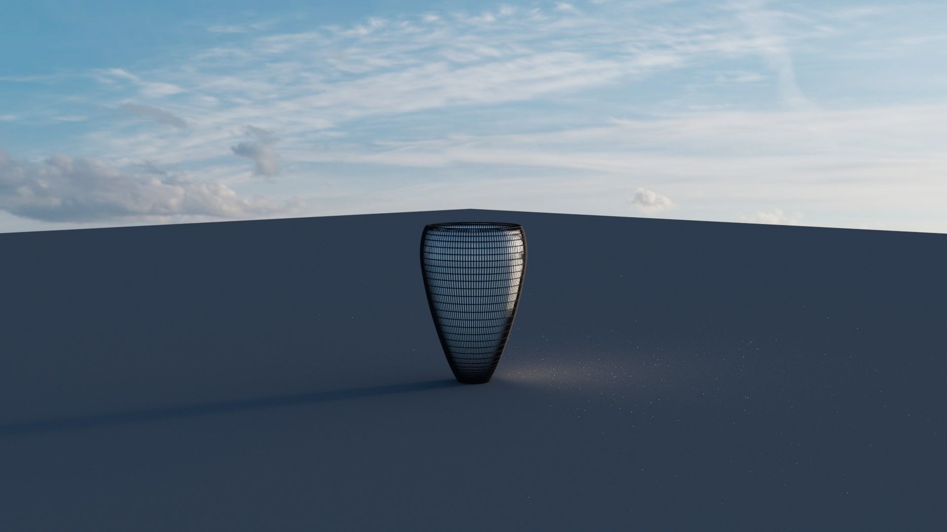 Simple Vase 3D model_1