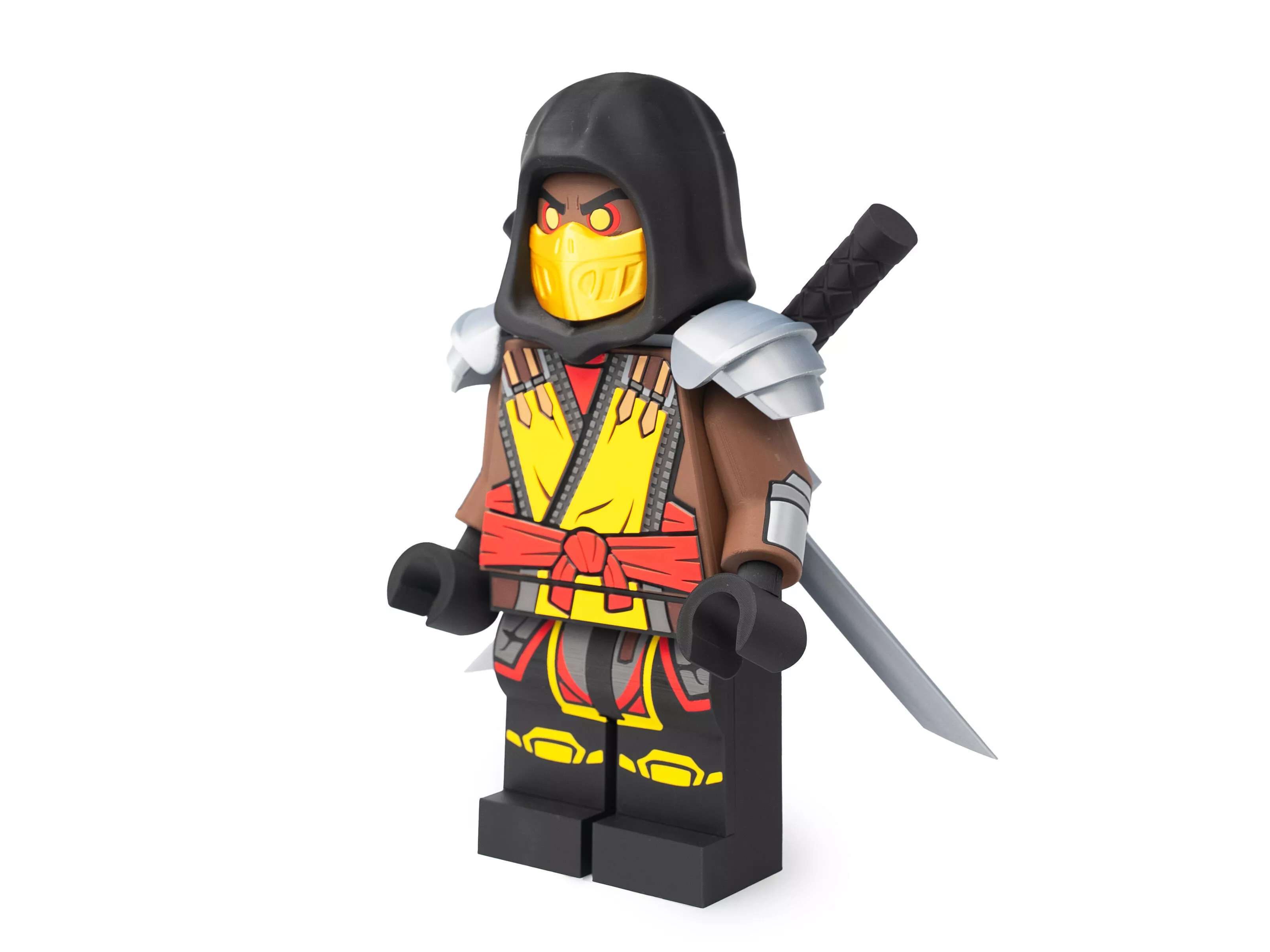 Mortal Kombat Scorpion Modular Figure 3D print model