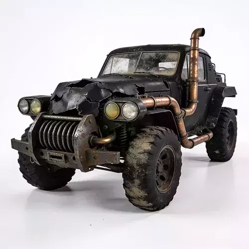 Post-Apocalyptic Wasteland Truck