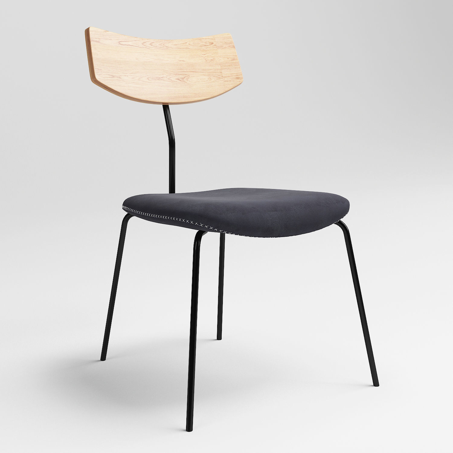 Chairs collection 02 3D model_17