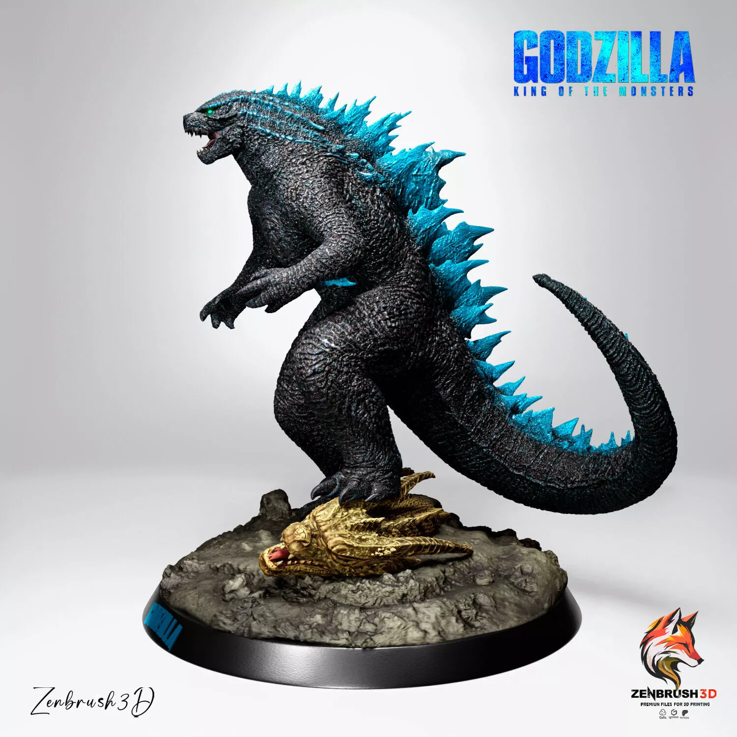 Godzilla - King of the Monsters - The New Empire 2024 STL 3D print model