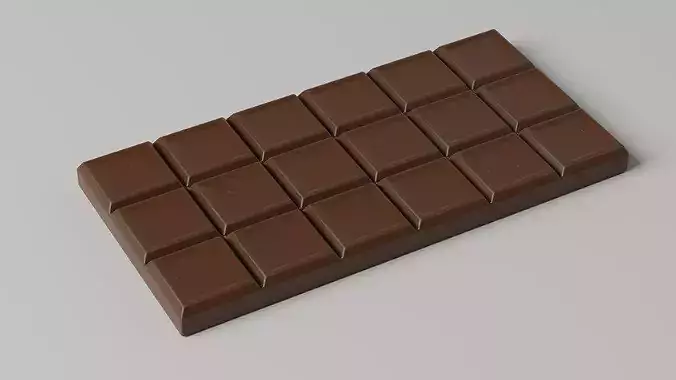 Chocolate Props Pack Low-poly 3D model 4