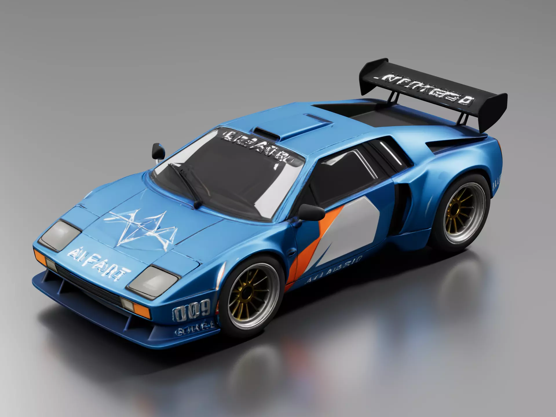 Alpine A442B 1978 3D print model