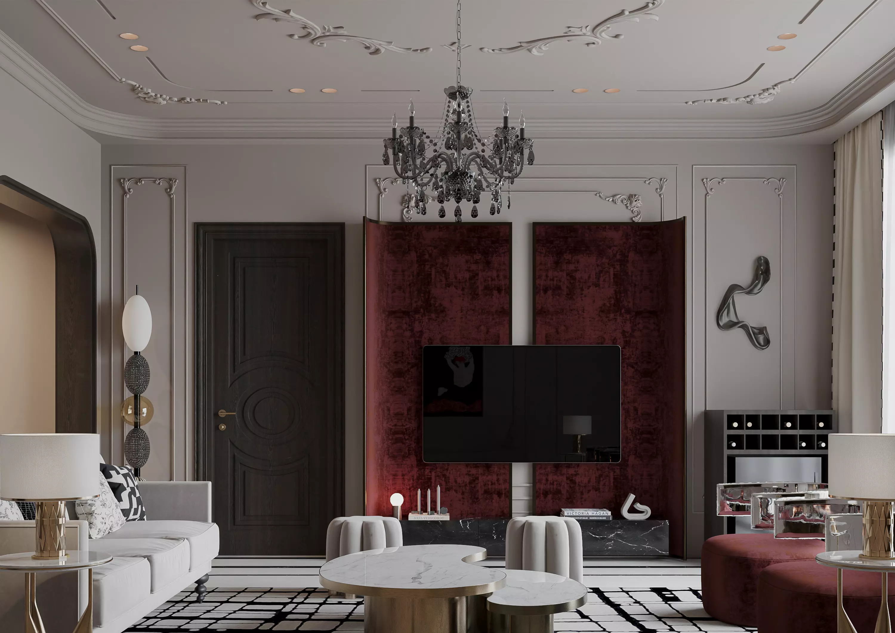 Livingingroom Scene 3D model
