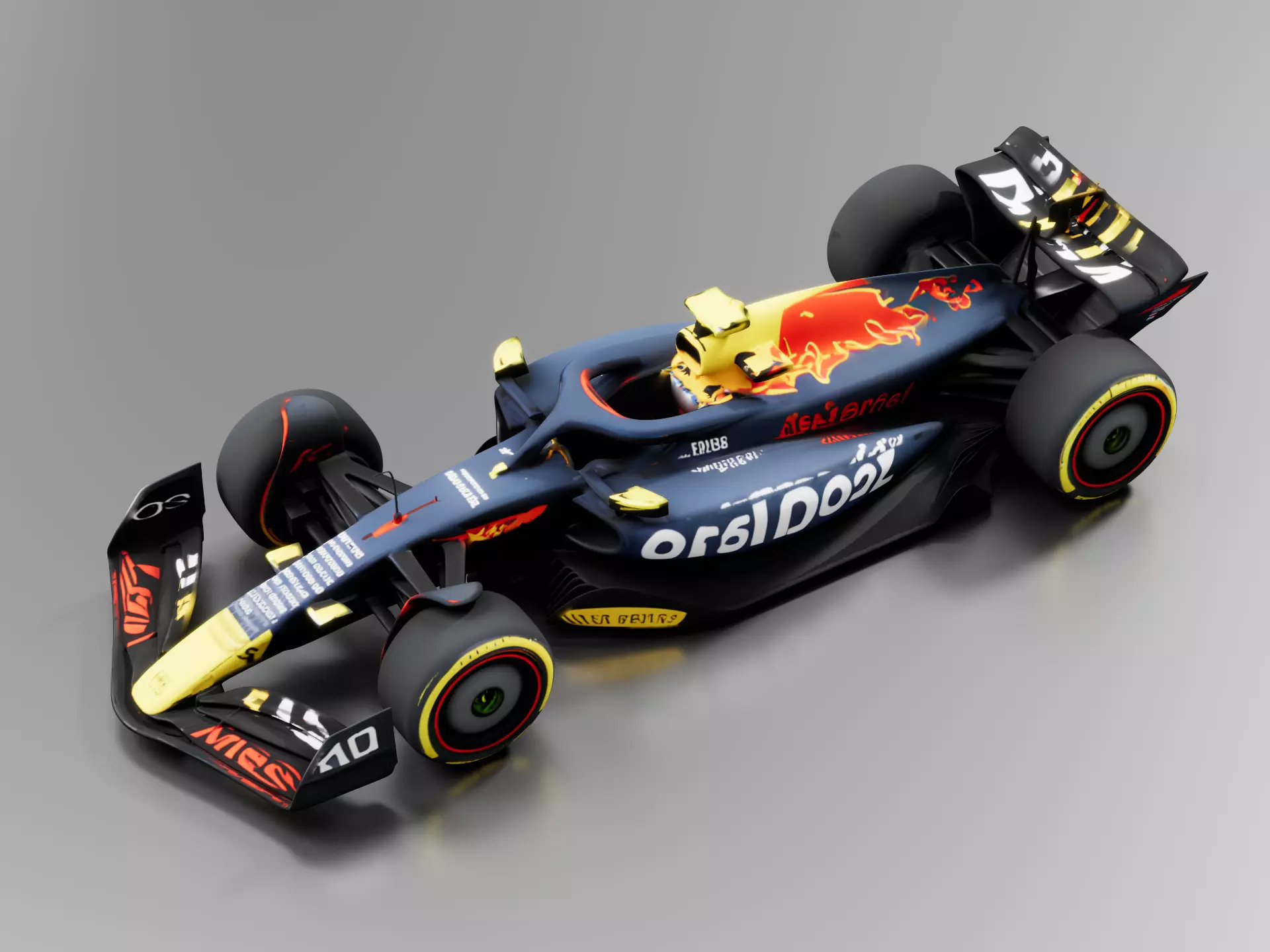 Red Bull RB19 2023 3D print model