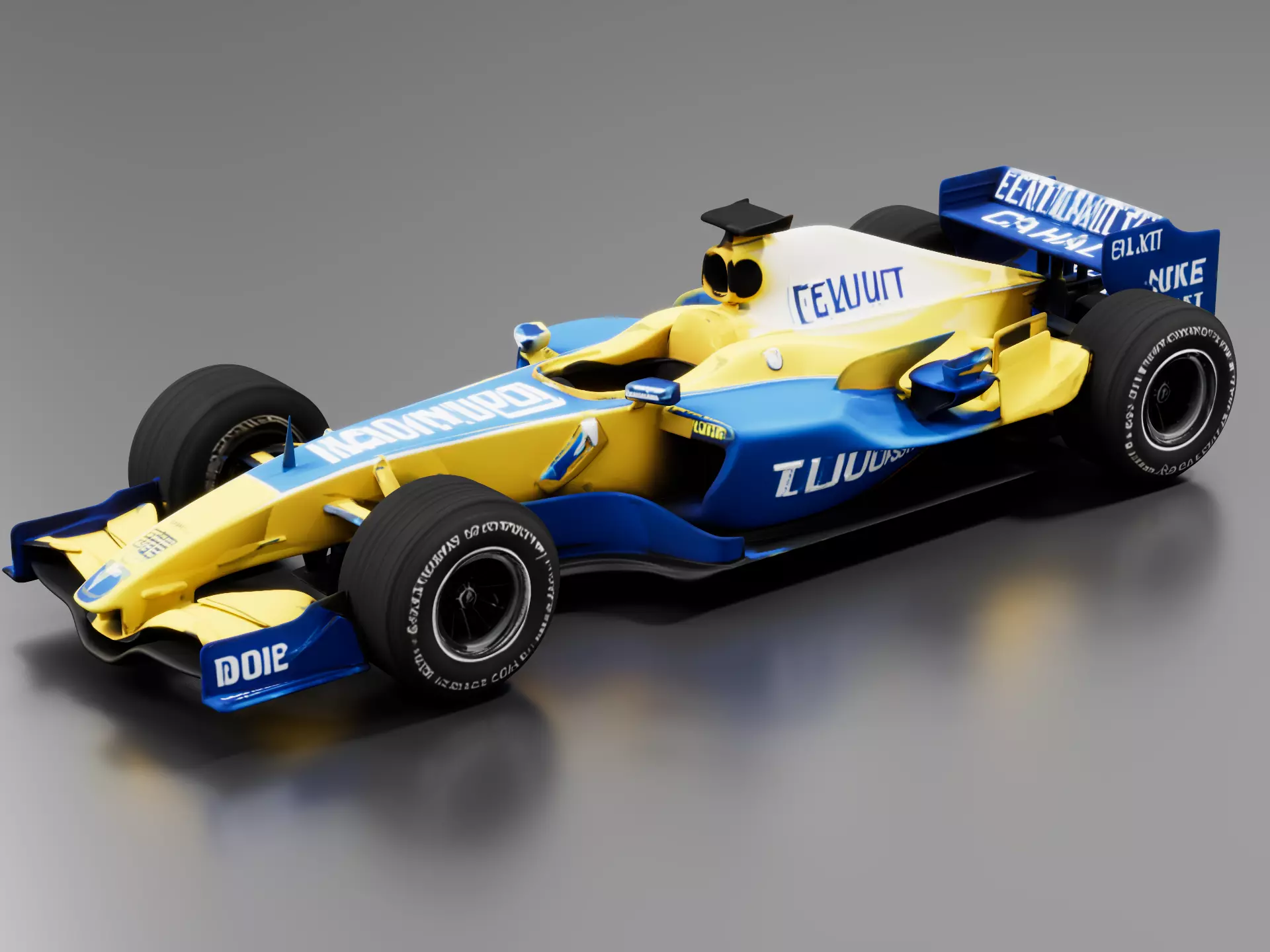 Renault R25 2005 3D print model