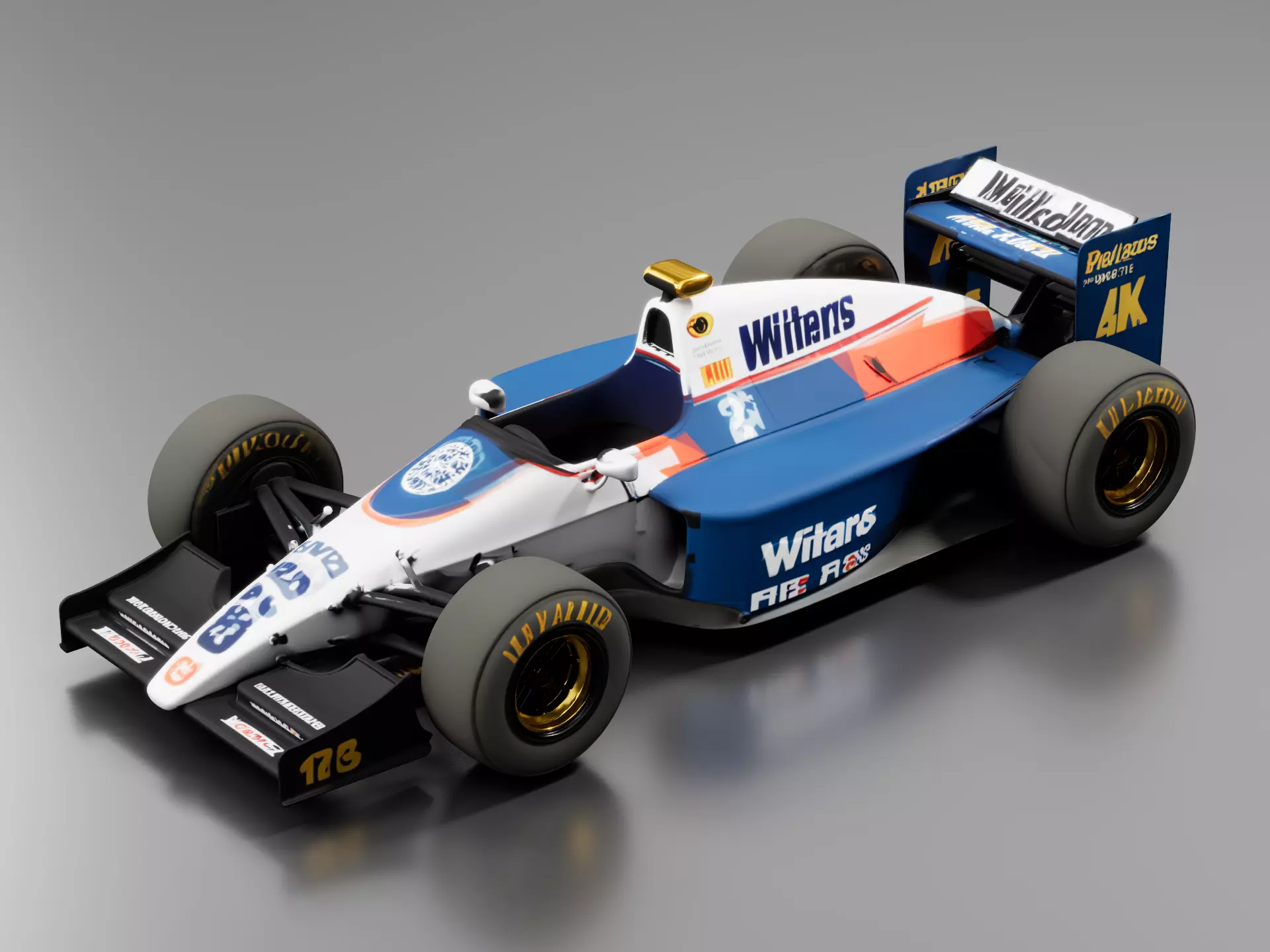 Williams FW14B 1992 3D print model