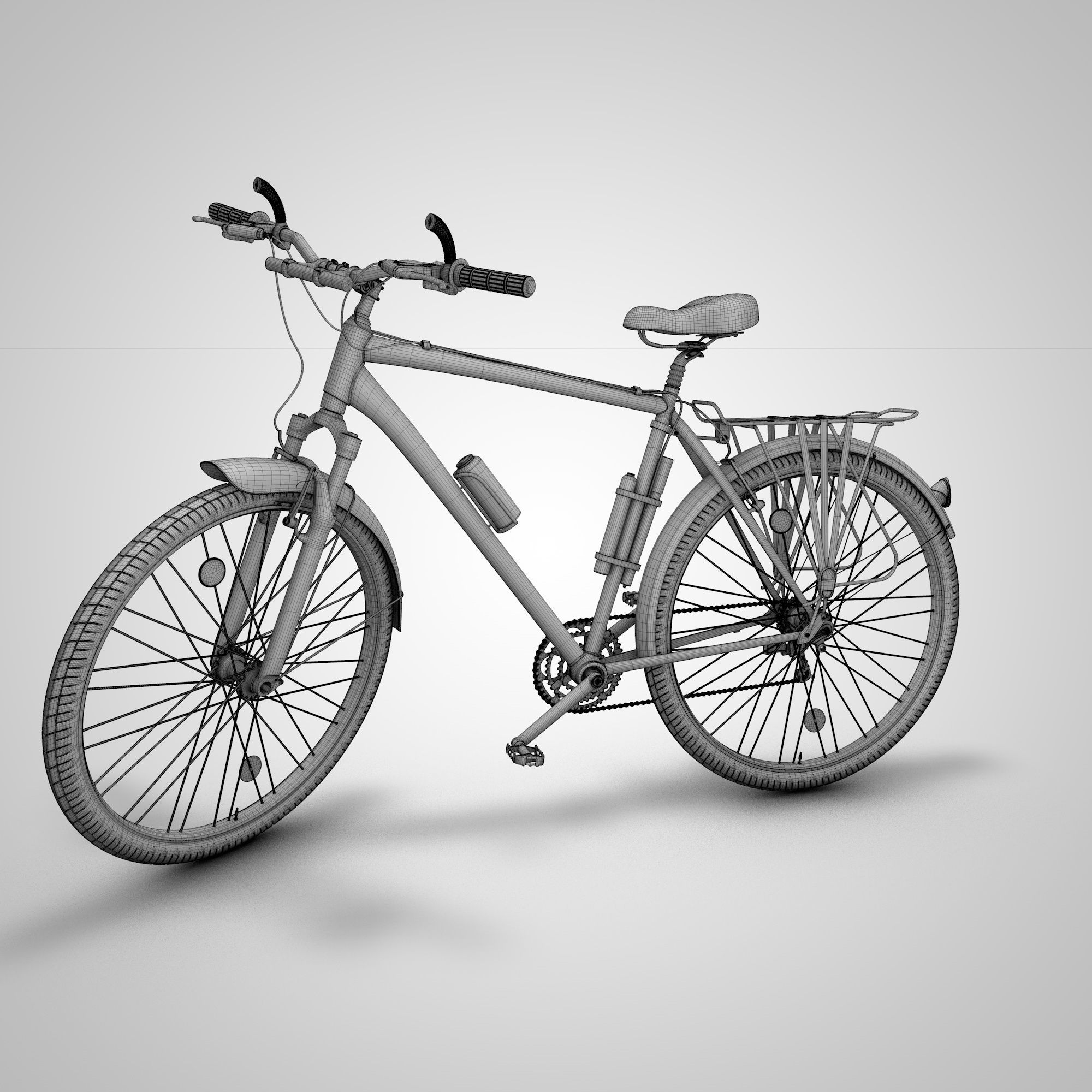 Mountain Bike 3D model 3D model_7