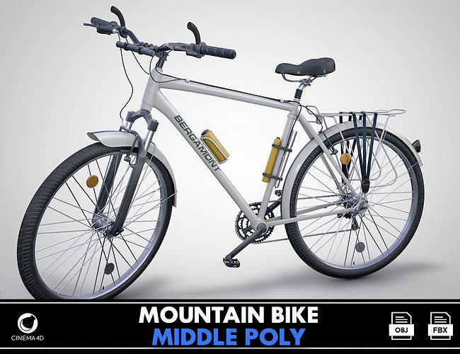 Mountain Bike 3D model 3D model