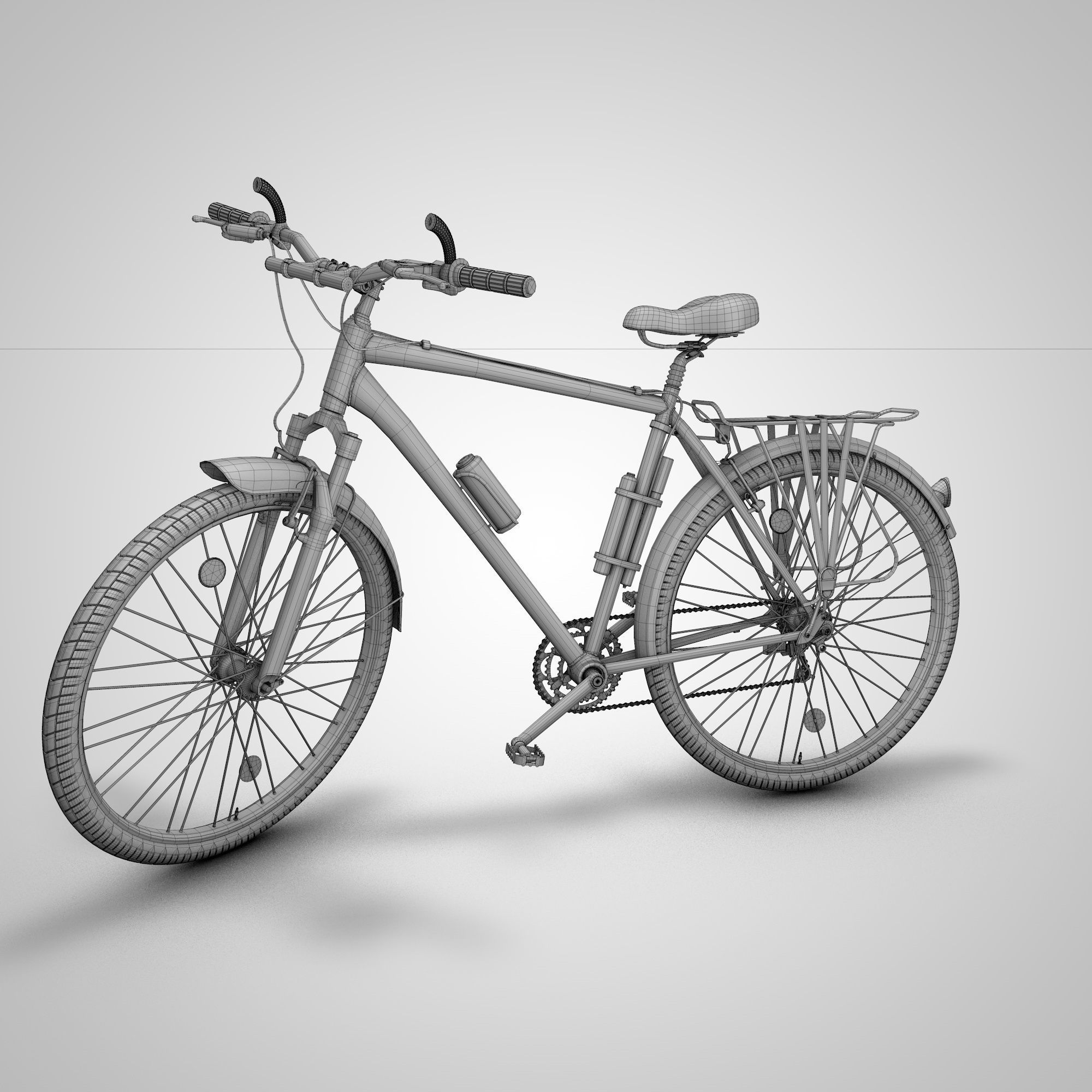 Mountain Bike 3D model 3D model_8