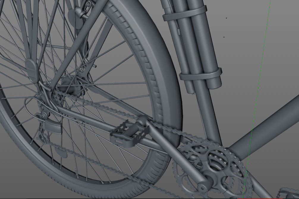 Mountain Bike 3D model 3D model_16