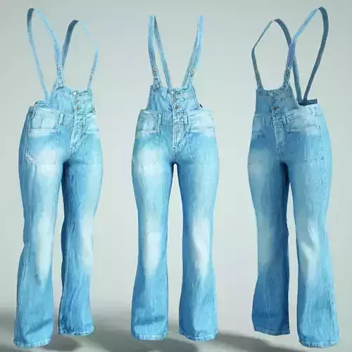 Jeans Salopet
