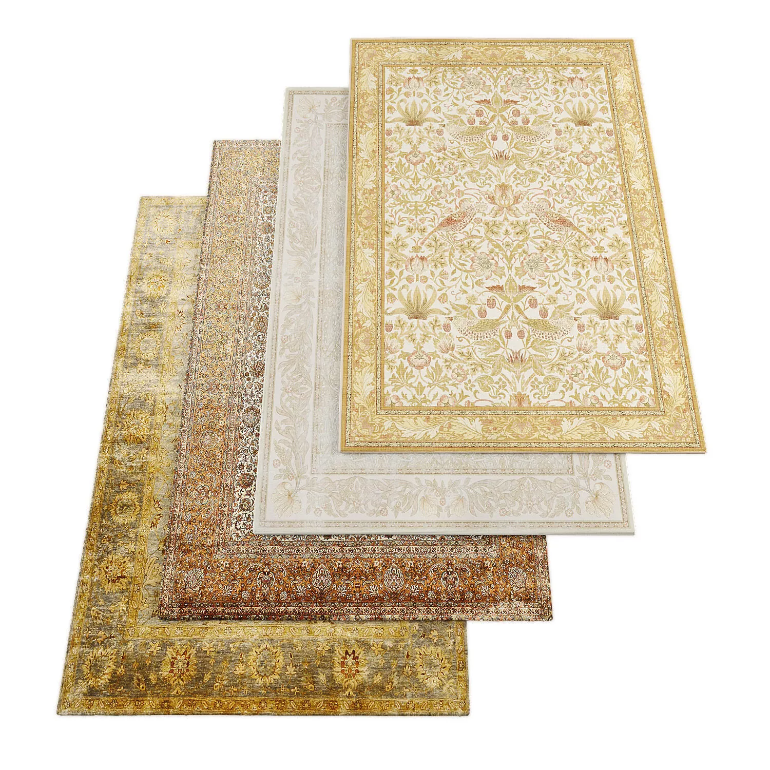 Rug707 Low-poly 3D model