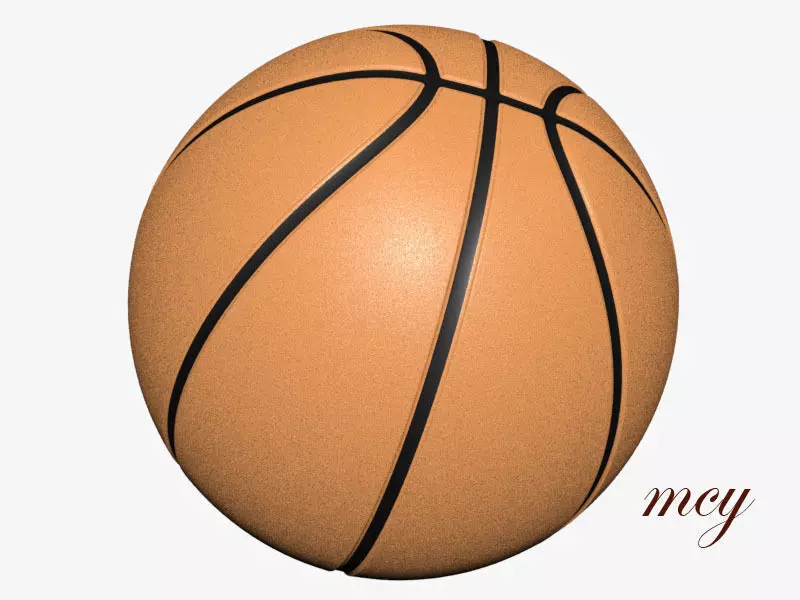 Basketbol Topu Free 3D model