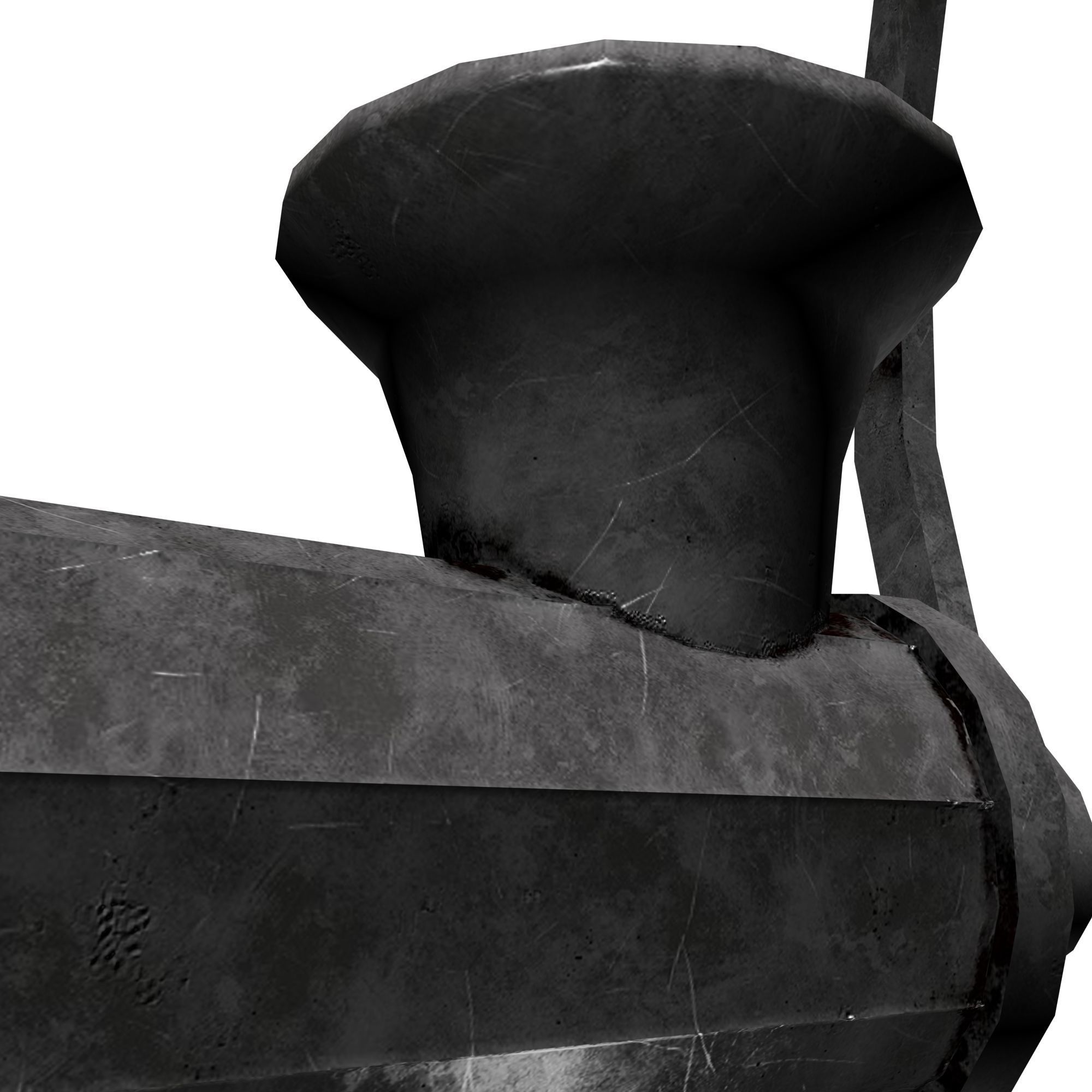 Meat Grinder Free low-poly 3D model_4