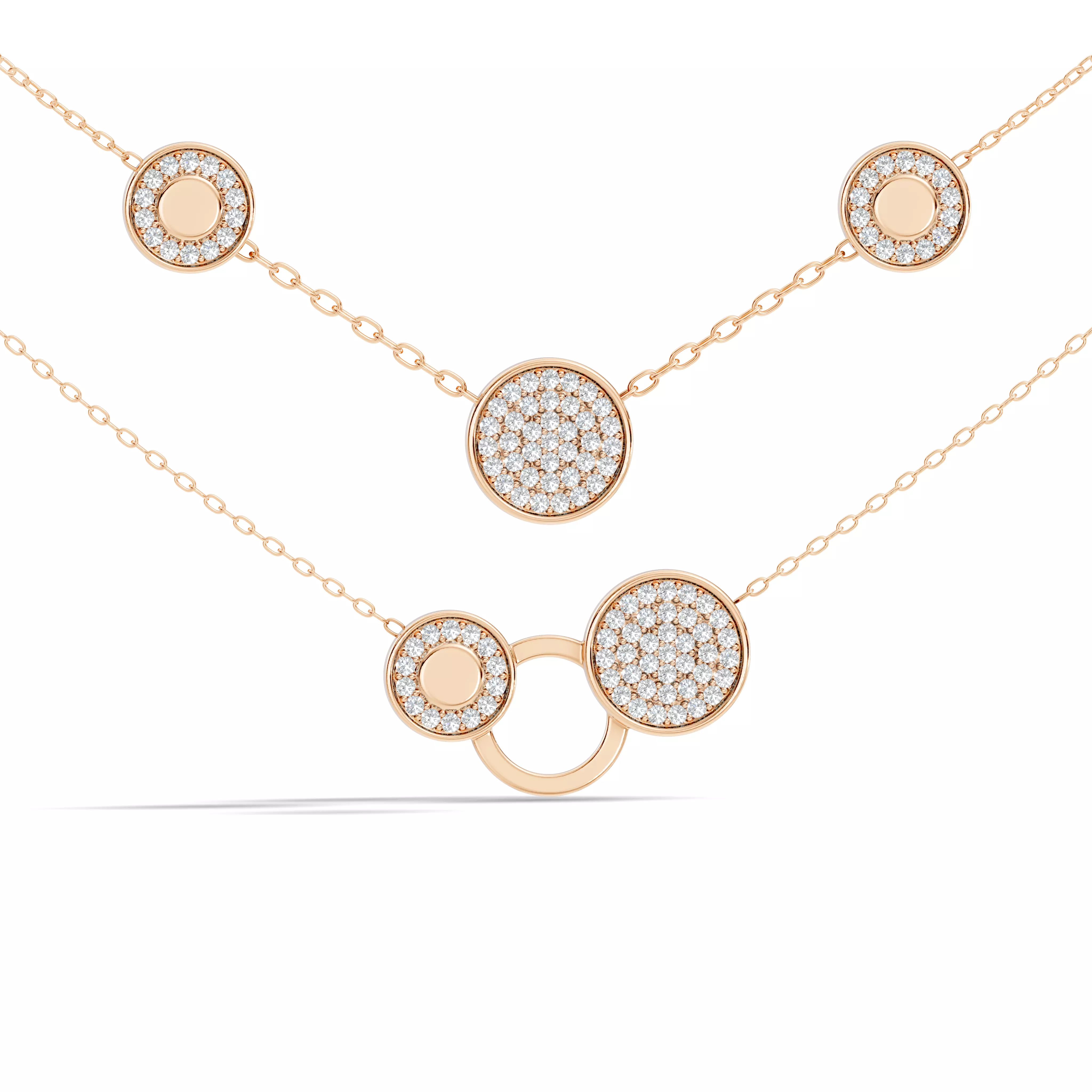 Diamond Necklace 3D print model