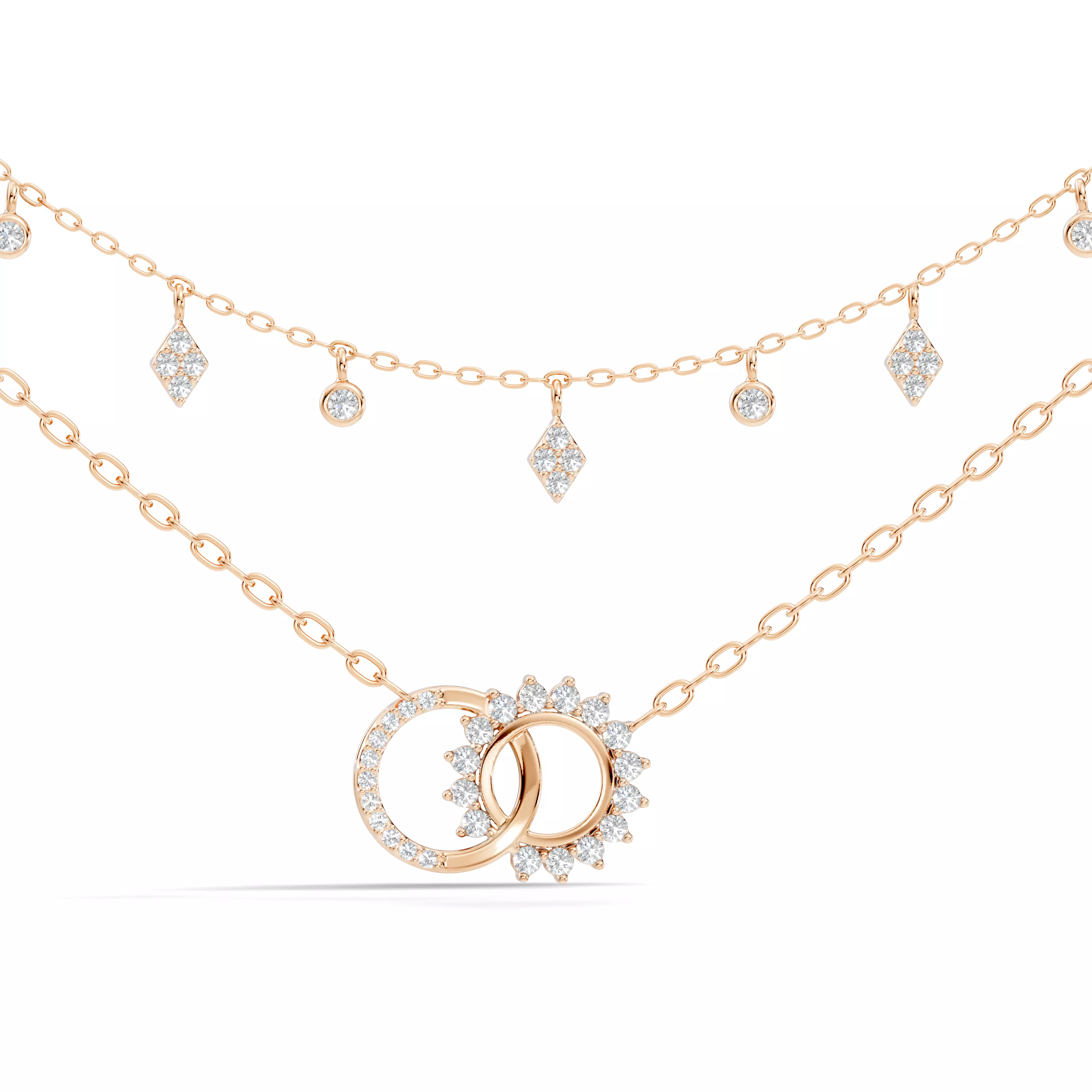 Diamond Necklace 3D print model