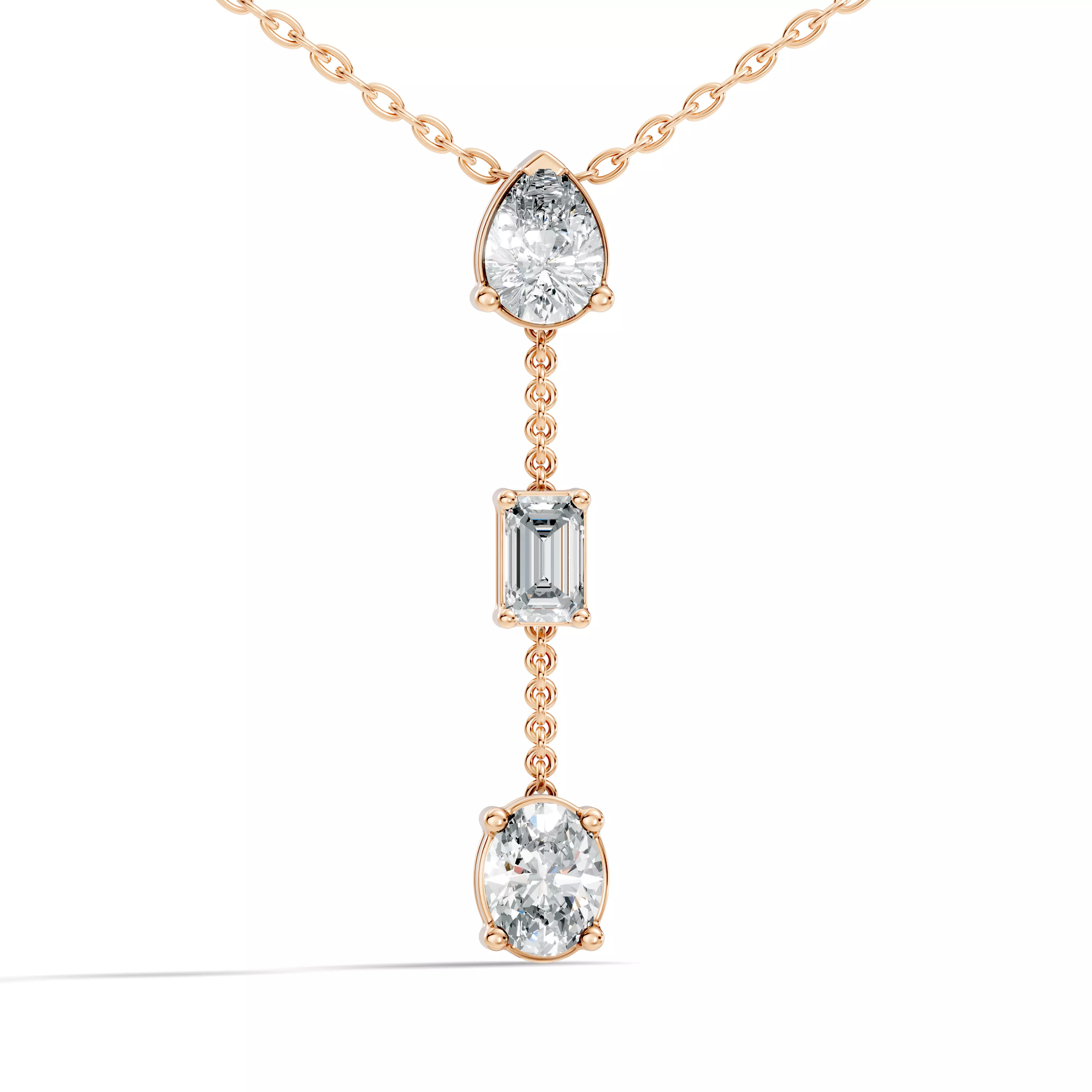 Diamond Necklace 3D print model