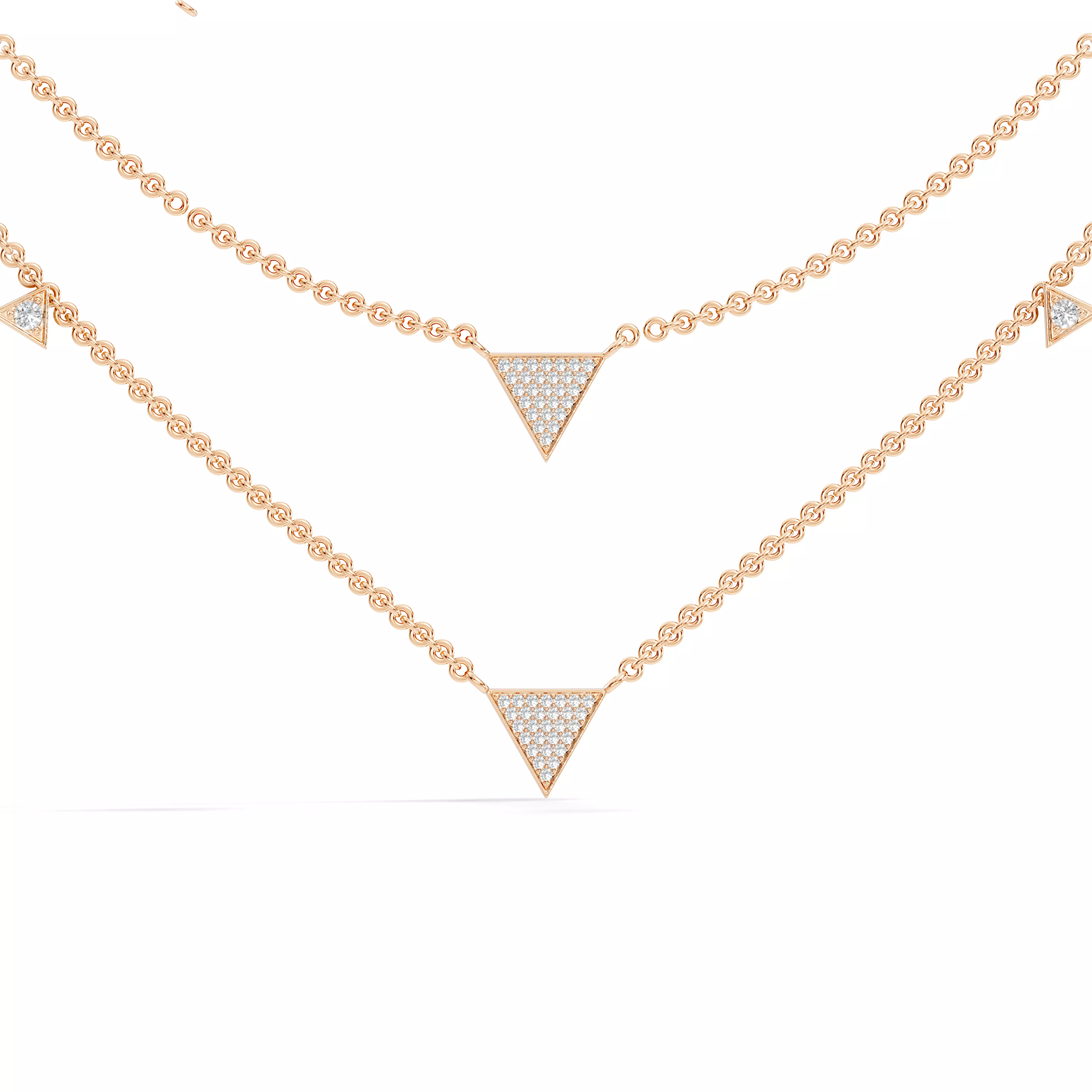 Diamond Necklace 3D print model