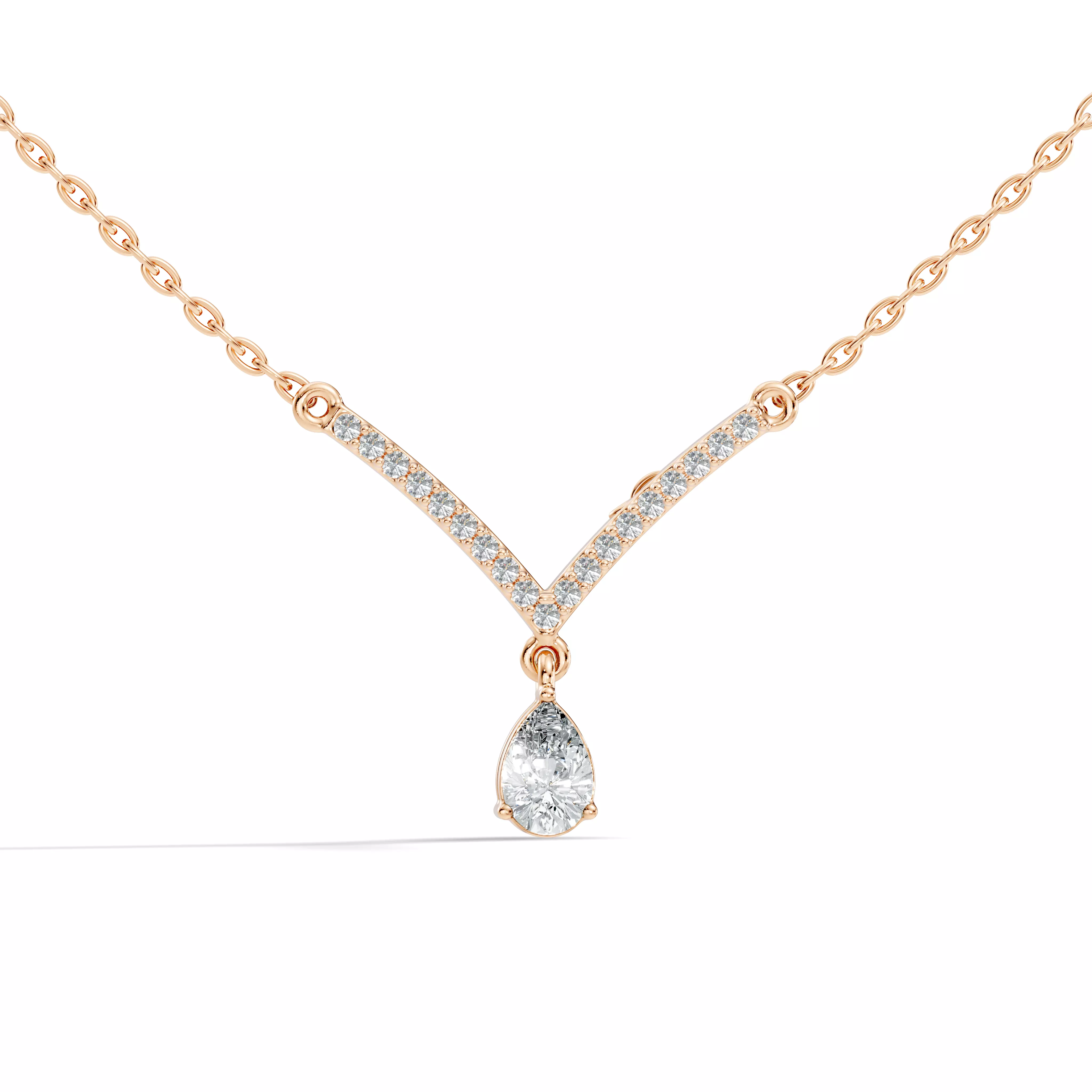 Diamond Necklace 3D print model