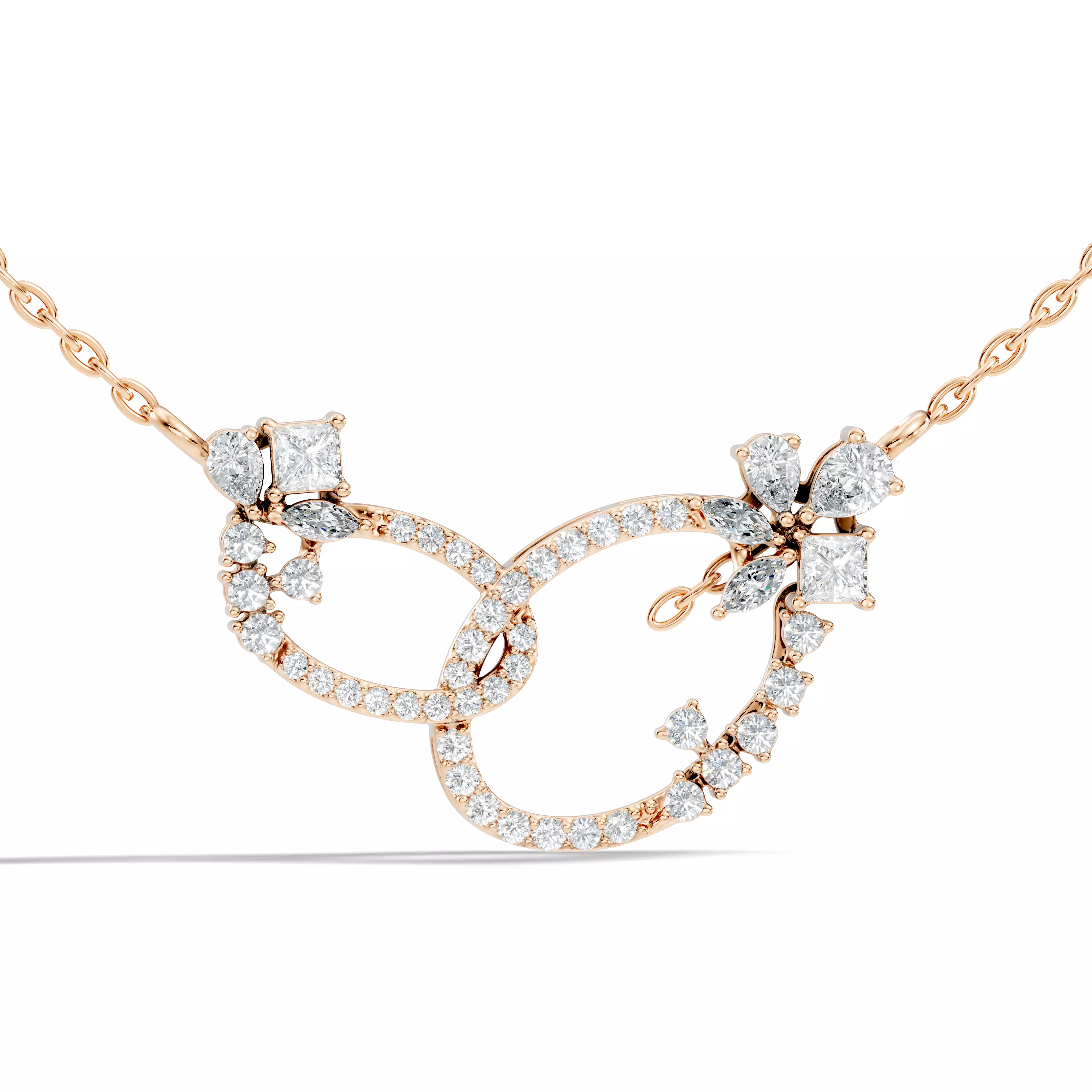 Diamond Necklace 3D print model
