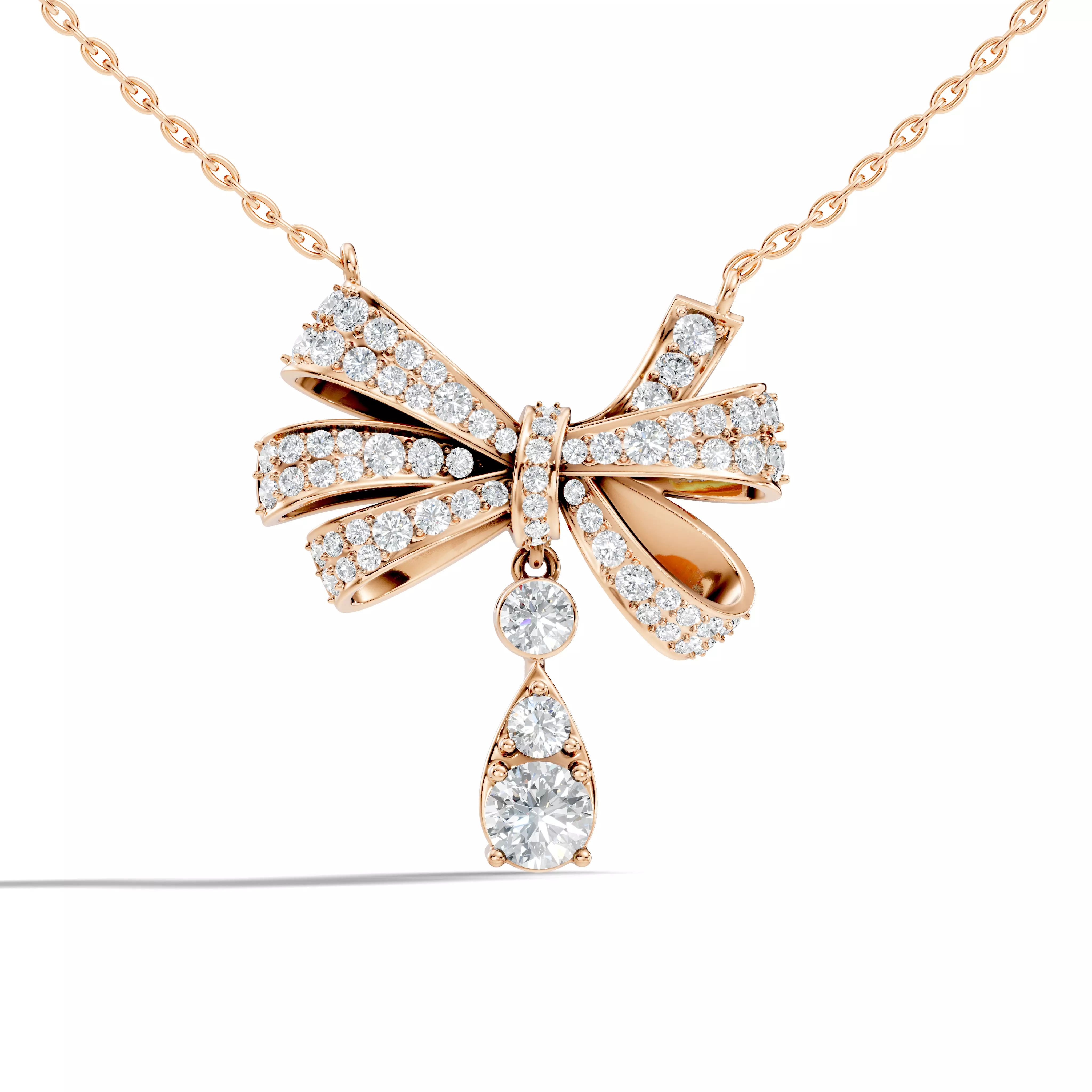 Diamond Necklace 3D print model