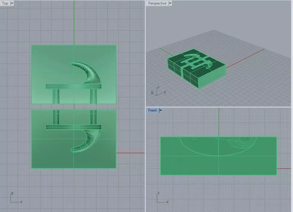 Hanger for kitchen and bath 3D print model