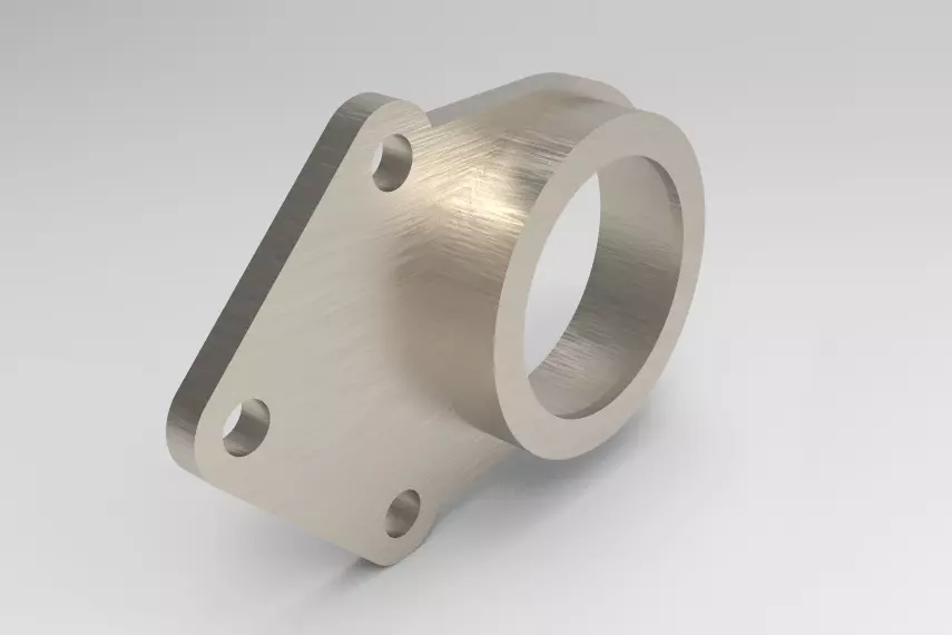Bearing Support Block - Precision Industrial Design 3D model