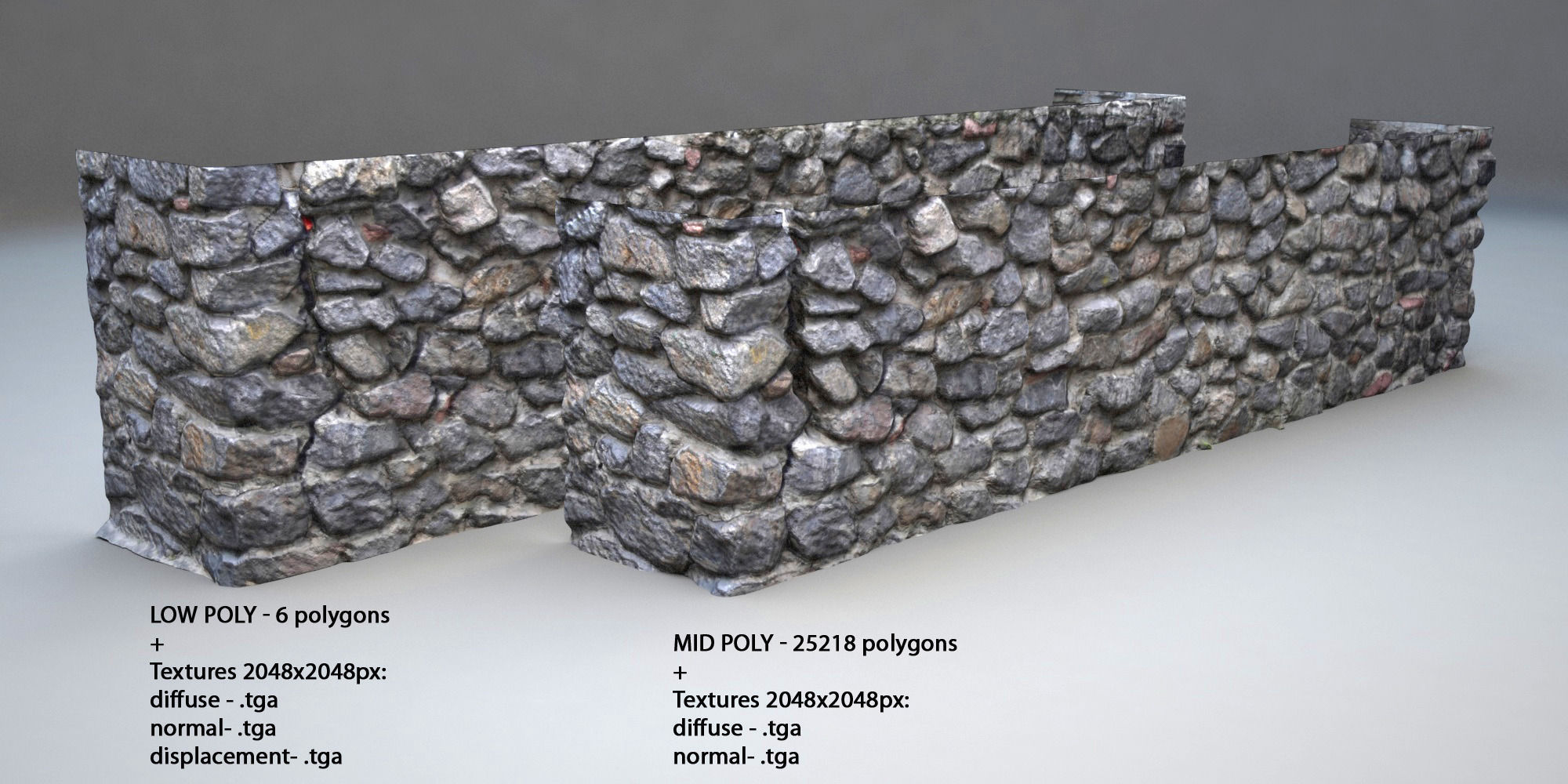3D model Stone wall 001 VR / AR / low-poly 3DS - CGTrader.com 3D model Stone wall 001 VR / AR / low-poly 3DS - CGTrader.com on Granite Models
id=81214